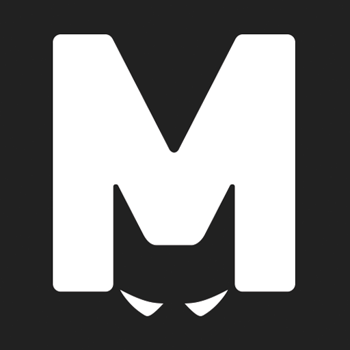 Maksimer logo symbol - large M